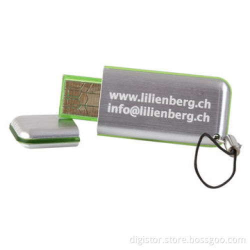 Slim line USB flash drive, 1-16GB, customized customer's logo